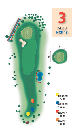 Bahn 3 Meisterschaftsplatz