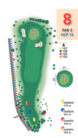 Bahn 8 Meisterschaftsplatz