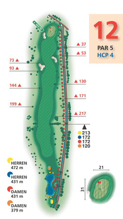 Bahn 12 Meisterschaftsplatz