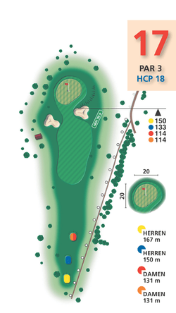 Bahn 17 Meisterschaftsplatz