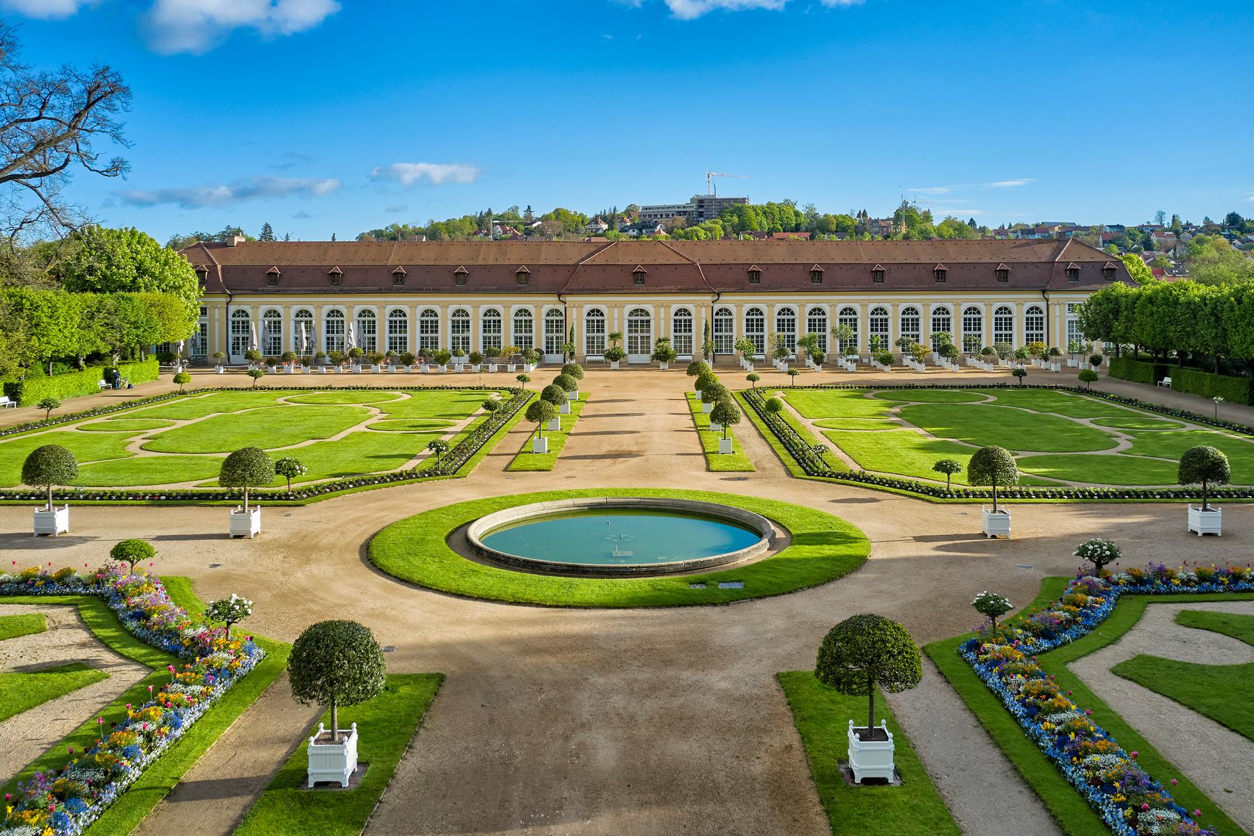 Residenz Ansbach mit Orangerie